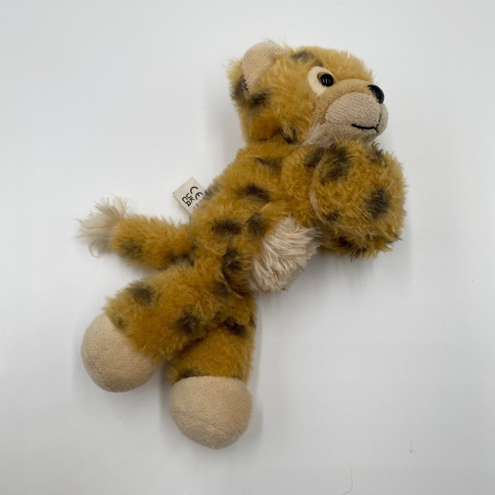 Wild Republic Huggers Cheetah Plush Slap Wrist Bracelet Toy Spotted Leopard